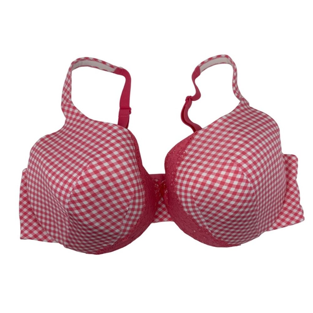 Cacique Lightly Lined T-Shirt Underwire Bra Size 42DDD
